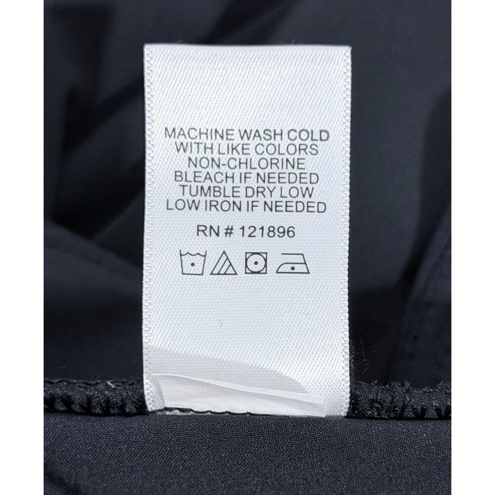 Title Nine Anti-Run-7" Womens Shorts XS Black Pockets Elastic Waist Drawstring - Picture 9 of 13